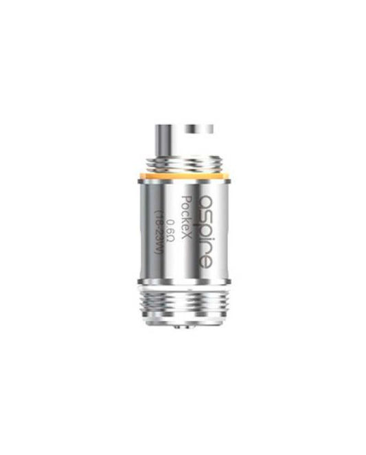 Aspire PockeX Coil 0.6ohm - 5 stk.